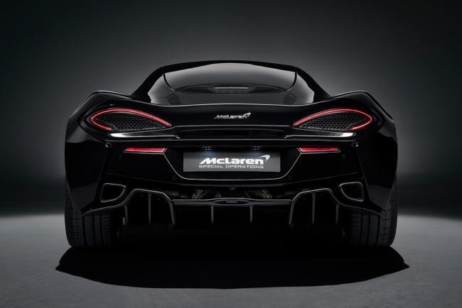 Mclaren 570gt mso black collection du noir du noir et un peu de noir 