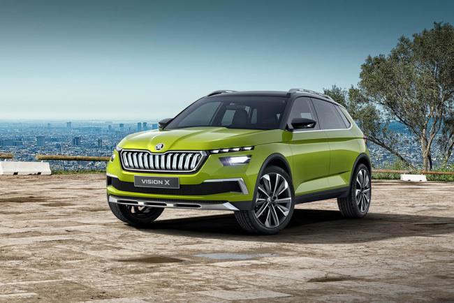 Skoda vision x annonce la future technologie hybride du constructeur tcheque 