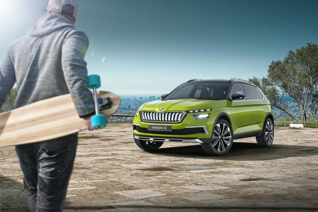 Skoda vision x annonce la future technologie hybride du constructeur tcheque 