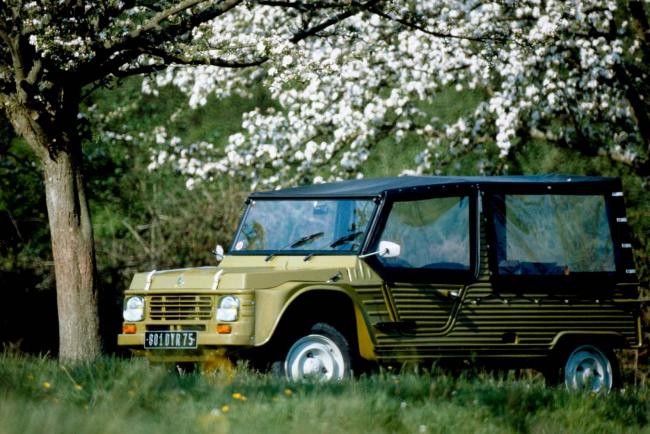 Citroen mehari retour vers le futur grace a la fee electricite 