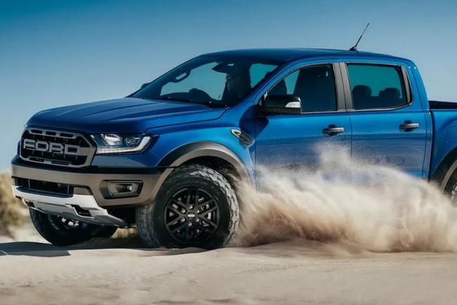 Ford ranger raptor 500 nm pour foncer dans l outback australien 