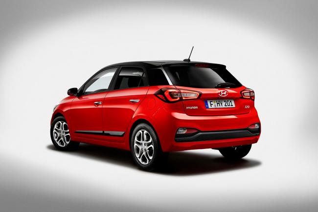 Hyundai i20 2018 legere mise a jour 