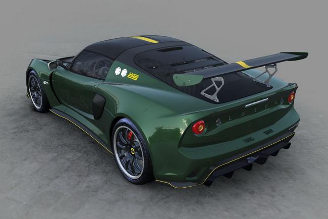 Lotus exige cup 430 type 25 hommage aux annees 60 