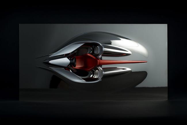 Une somptueuse sculpture pour les clients de la mclaren bp23 