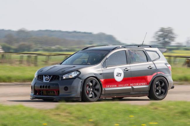 Nissan qashqai svm 2 000 ch pour un record du monde de vitesse en suv 