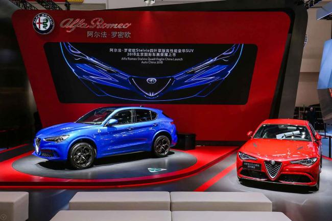 L'Alfa Romeo Stelvio Quadrifoglio, fait son show en Asie