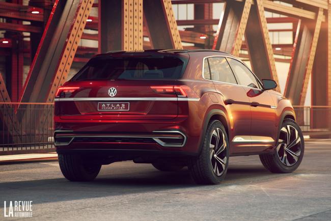 Volkswagen atlas cross sport les ambitions premium du constructeur aux usa 