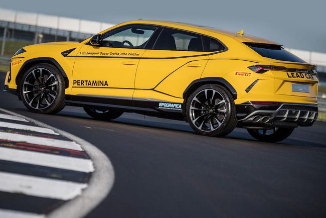 Lamborghini urus il devient lead car en championnat super trofeo 