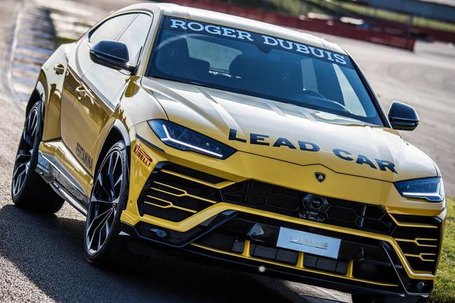 Lamborghini urus il devient lead car en championnat super trofeo 