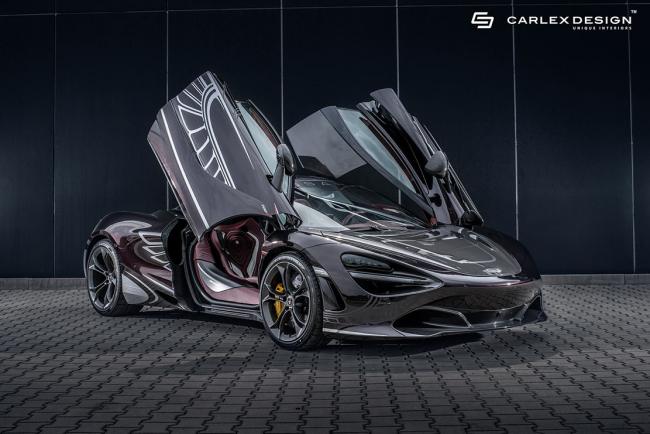 Carlex design s occupe de l interieur de la mclaren 720s 