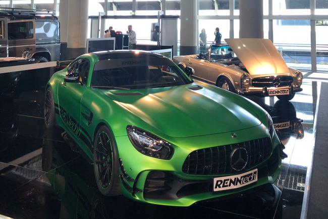 Renntech et Monstaka offrent 825 ch à la Mercedes AMG GT R