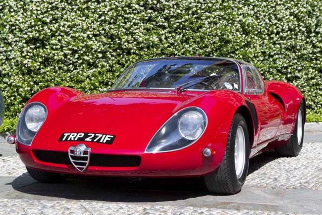 Villa d este le best of show pour une ferrari 335 s de 1958 