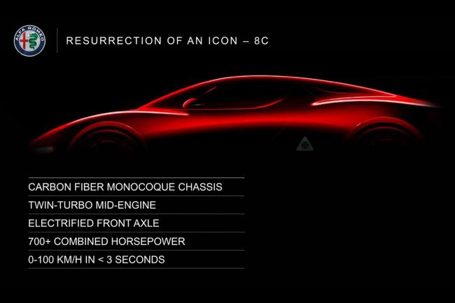 Alfa Romeo : une nouvelle GTV de 600 ch et une 8C de 700 ch
