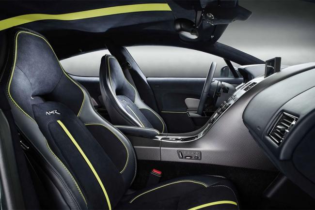 Aston martin rapide amr elle enfile le survetement 