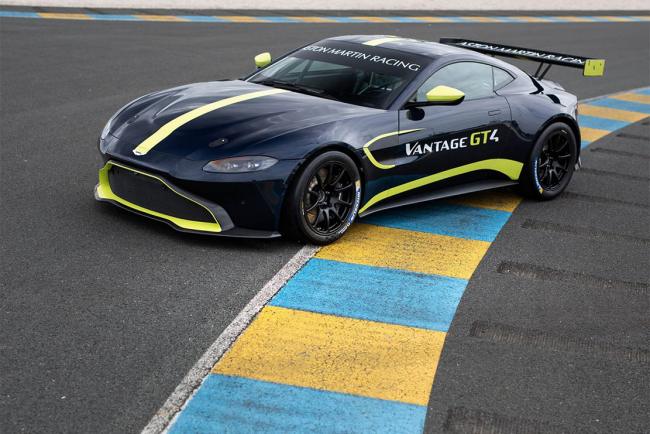 Aston martin vantage gt3 et gt4 pretes pour la piste 