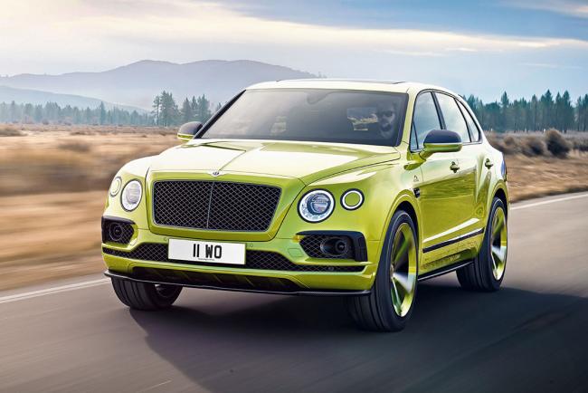 Bentley bentayga pikes peak un record et une serie limitee 