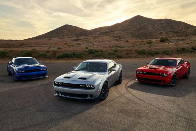 Dodge challenger 2019 une hellcat redeye de 808 ch 