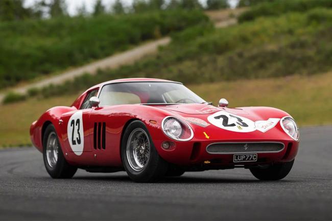 Ferrari 250 GTO : un nouveau record en vue aux enchères