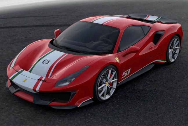 Ferrari 488 pista une edition piloti ferrari reservee a de rares clients 