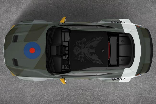 Ford mustang eagle squadron en hommage aux pilotes de la seconde guerre 