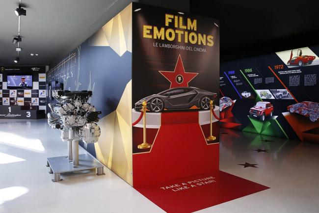 Film emotion les lamborghini du cinema en exposition 