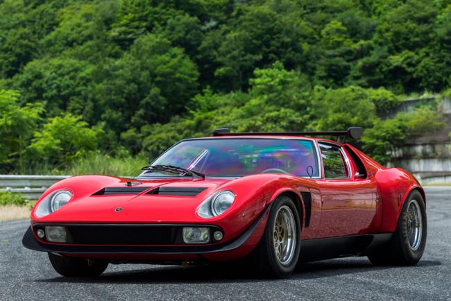 Lamborghini miura svr unique au monde 