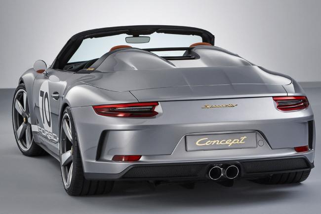 Porsche 911 speedster concept le cadeau du 70e anniversaire 