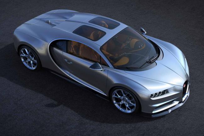 Bugatti chiron sky view la tete dans les etoiles 