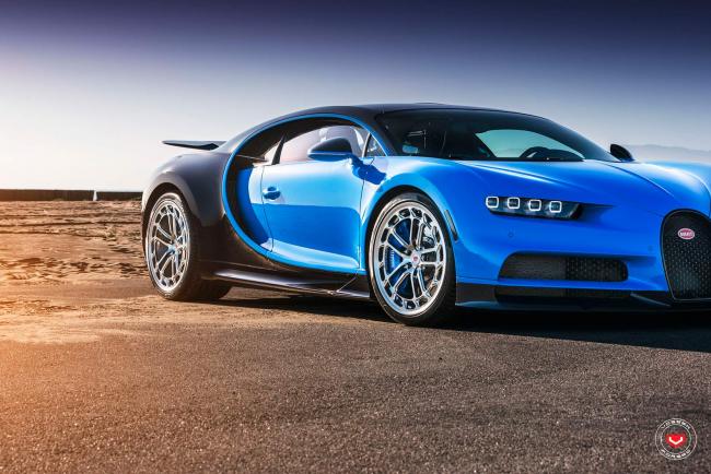 Vossen propose des jantes pour la bugatti chiron 