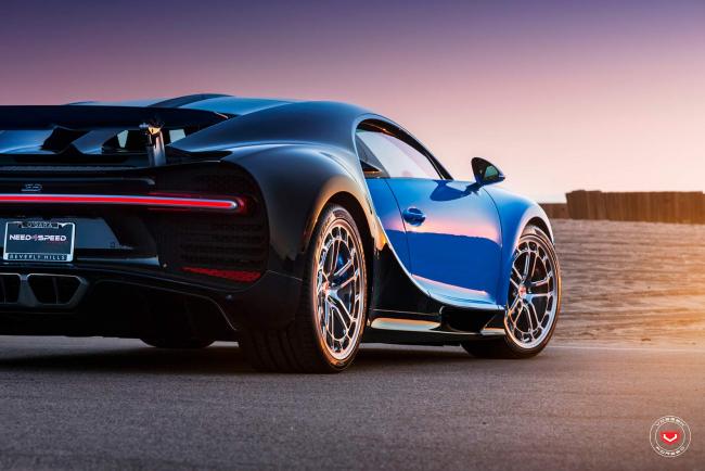 Vossen propose des jantes pour la bugatti chiron 