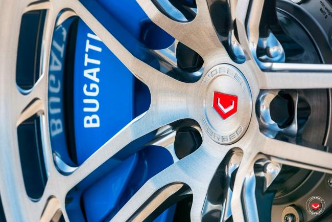 Vossen propose des jantes pour la bugatti chiron 