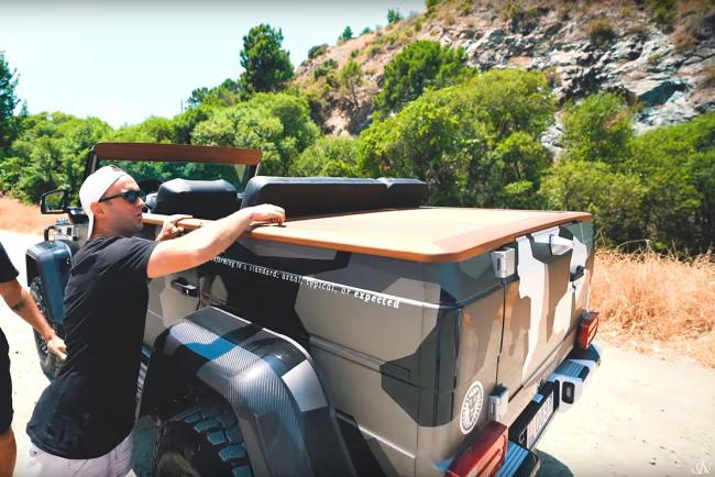 Mercedes classe g cabriolet la nouvelle folie de jon olsson 