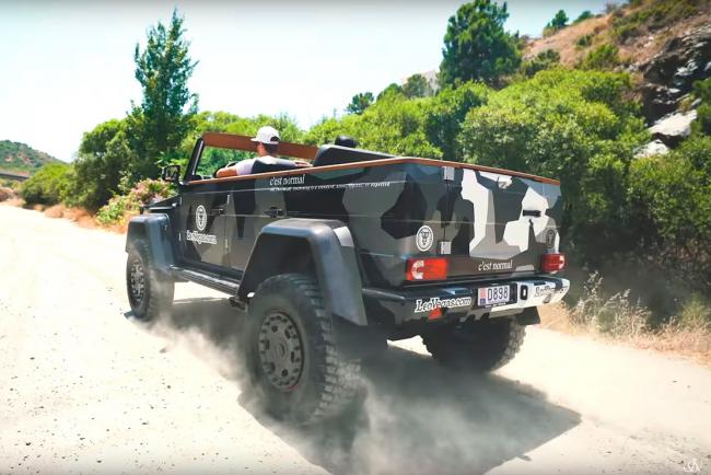 Mercedes classe g cabriolet la nouvelle folie de jon olsson 