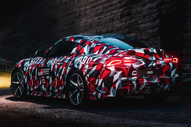 Toyota supra premiers tours de roues a goodwood 