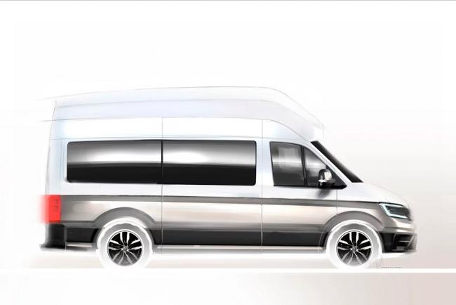 Volkswagen crafter california le van habitable 