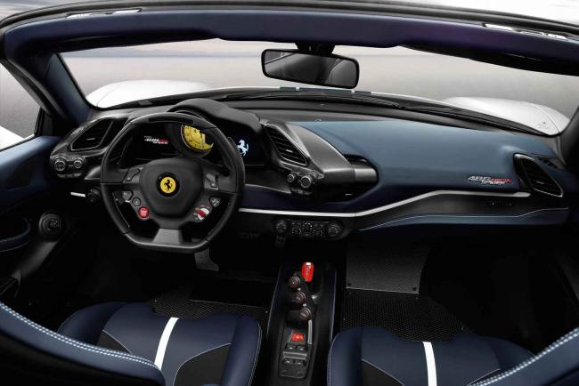 Ferrari 488 pista spider 720 chevaux a maitriser 