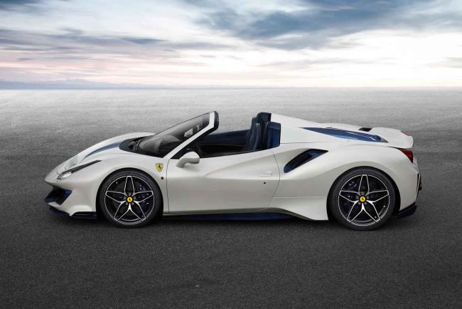 Ferrari 488 pista spider 720 chevaux a maitriser 