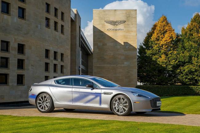 Aston martin rapide e une electrique de 610 ch 