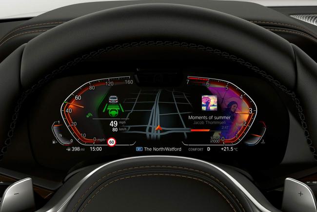Bmw dévoile le cockpit numérique de la nouvelle Série 3