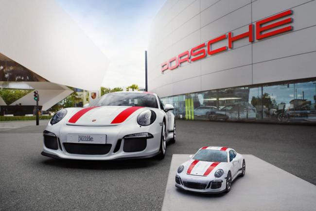 La porsche 911 r en puzzle 3d par ravensburger 