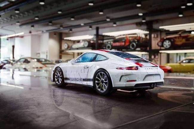 La porsche 911 r en puzzle 3d par ravensburger 