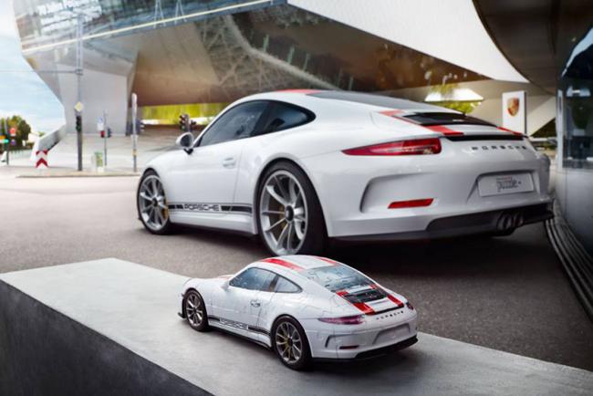 La porsche 911 r en puzzle 3d par ravensburger 