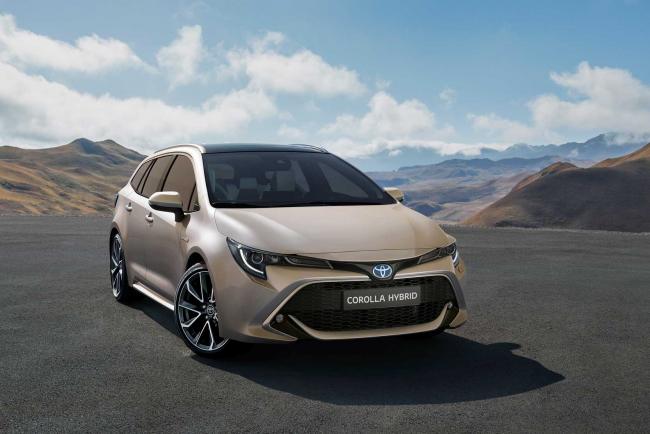 Toyota corolla touring sports un break corolla et 2 moteurs hybrides 