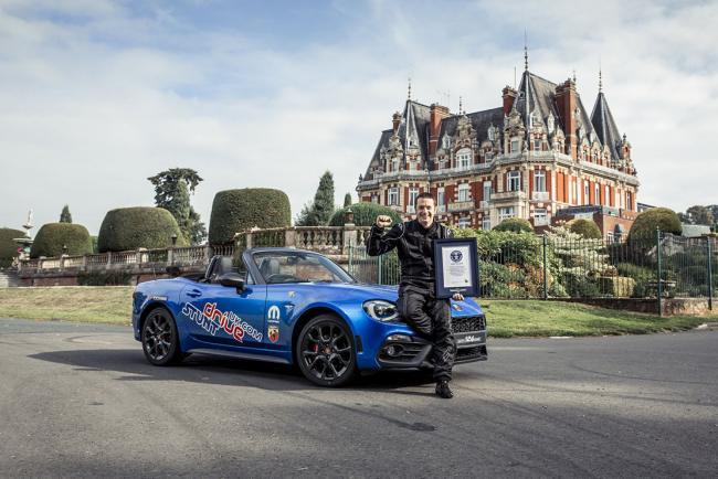 Abarth 124 Spider : une entrée remarqéee dans le livre des records