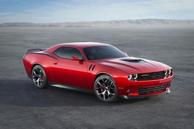 La dodge challenger s habille virtuellement en barracuda 