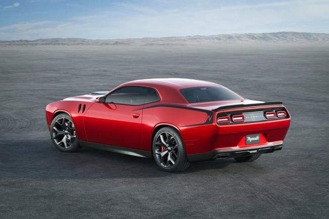 La dodge challenger s habille virtuellement en barracuda 