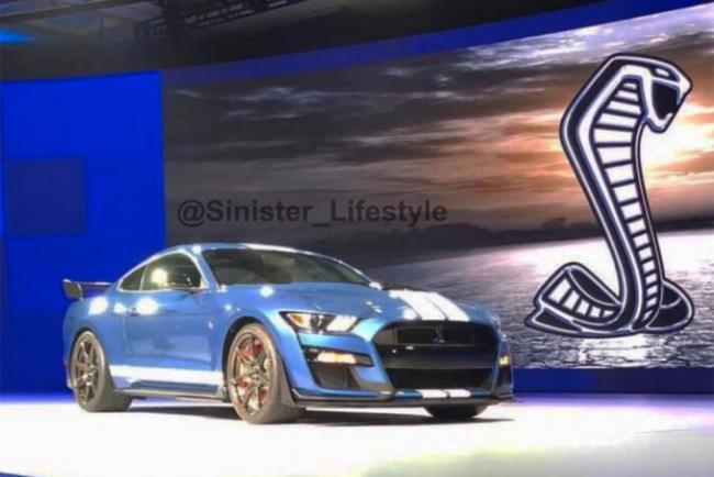 Ford mustang shelby gt500 en fuite sur la toile 