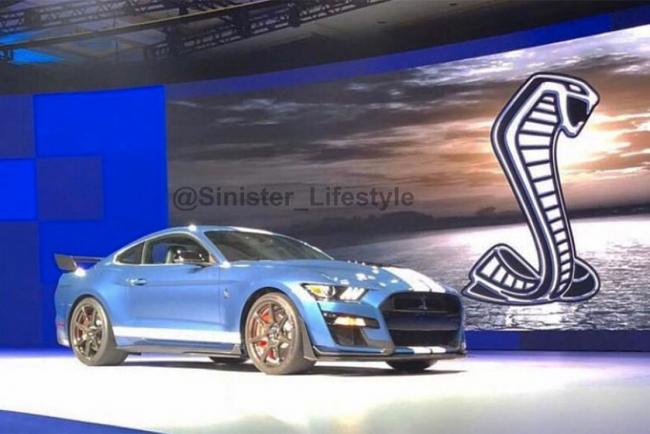 Ford mustang shelby gt500 en fuite sur la toile 