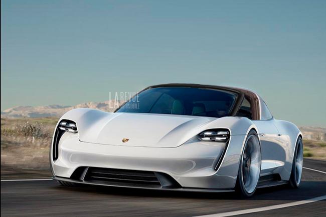 Porsche taycan une version targa en preparation entre autres 