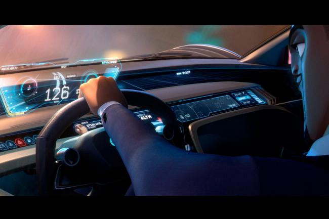 Audi rsq e tron concue pour will smith dans spies in disguise 